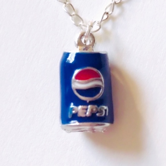 Pepsi Jewelry - Pepsi Can Necklace RARE!!